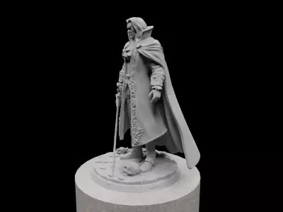 The Crimson Regent 3d print 3D print model