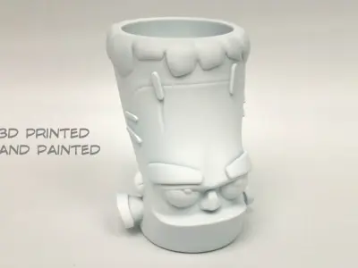 Frankenstein box 3D print model