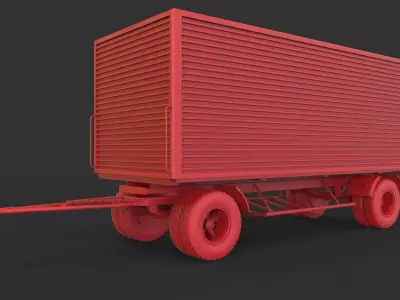 Trailer mod2 3D print model