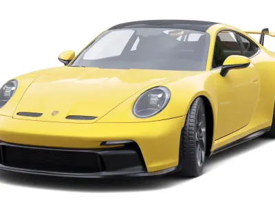 Porsche 911 GT3 992 3D model