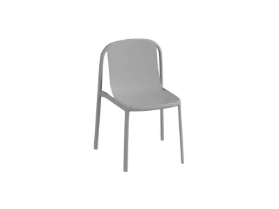 Vertia Metal Chair 3D model