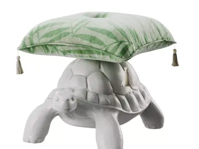 TURTLE CARRY POUF by QEEBOO 3D model