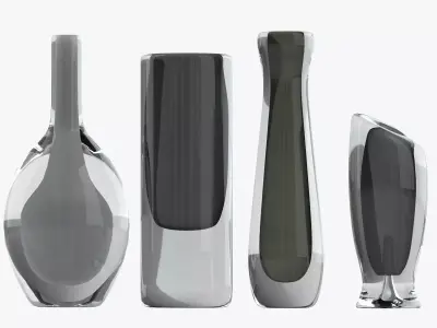 Vases 01 3D model