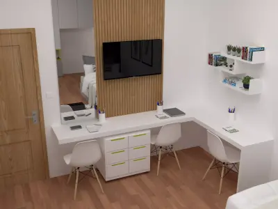  model  Childrens office 3D print model