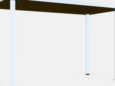 LAGKAPTEN - ADILS Desk 16 Low-poly 3D model