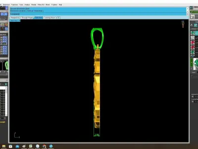 Luxury Phoenix Round Pendant Jewelry Design  4032 3D print model