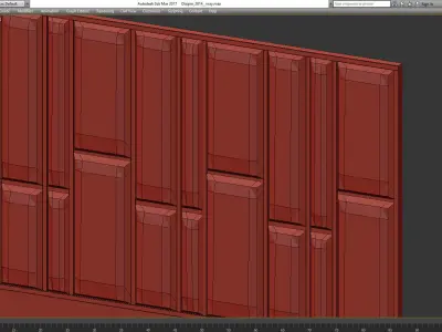Headboard Premium PRO 3d model Low-poly 3D model 2