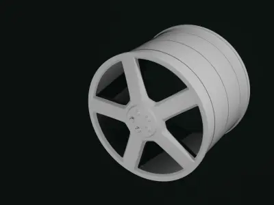 Truck Rim 3D model