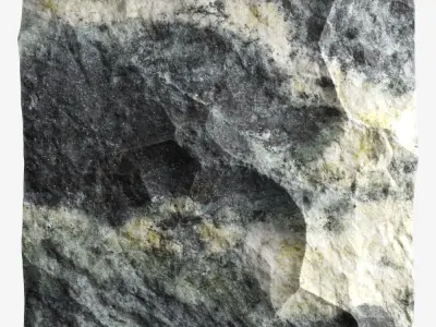 38-RockPanel rock 3D model