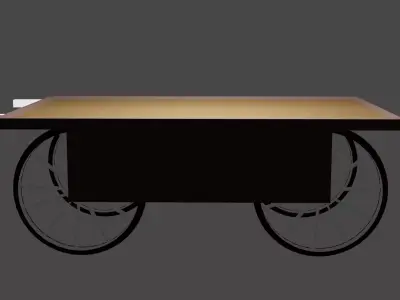 Indian Cart 3D model