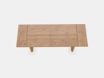 NORDVIKEN Extendable table 6 Low-poly 3D model