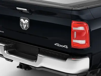 Ram 2500 HD Limited 2019 3D model