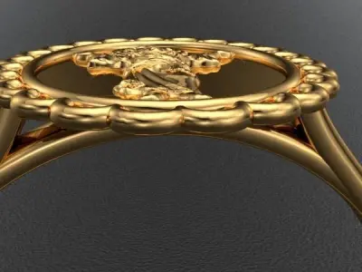 ANILLO DIVINO NINO 3D print model