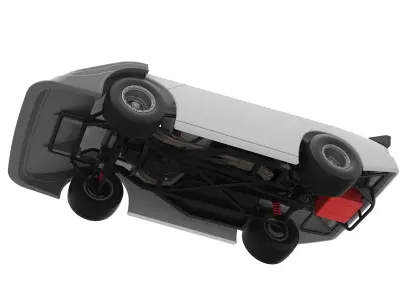 Australian Super Sedan Version 2 Scale 1 to 25 3D print model