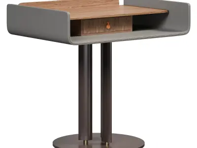 aitalian luxury bedside table 3D model