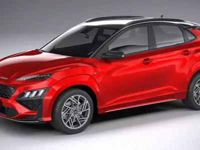 Hyundai Kona N-Line 2021 3D model