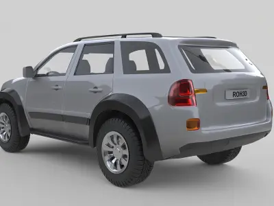 Generic Car SUV 2006 3D model