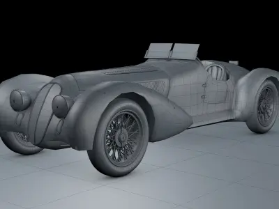 Alfa Romeo 8c 1938 3D model