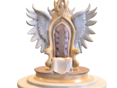 Angelic Throne 3D model
