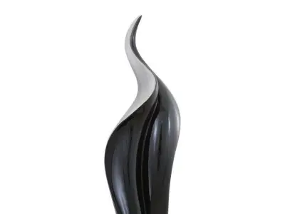 Curve Leaf Cheshunt Sculpture 3D model