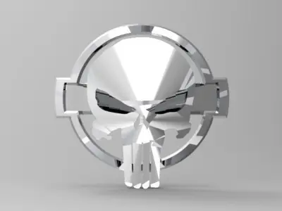 Logo front for nissan auto 3D print model