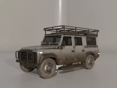 Land Rover Defender 110 3D model order
