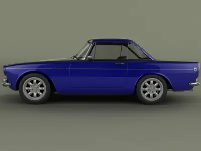 Sunbeam Tiger 3D model