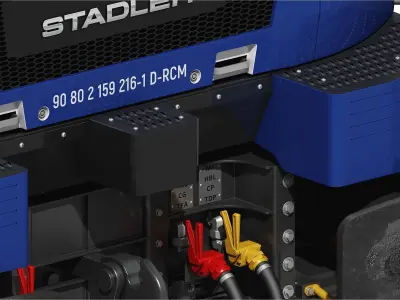 Stadler Euro Dual HLG 3D model