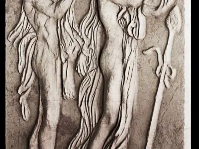 BACCHIC DANCE 3D print model