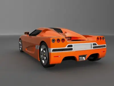 Koenigsegg CCR 2011 3D model