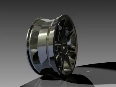 19 inch Car Rims 3D model