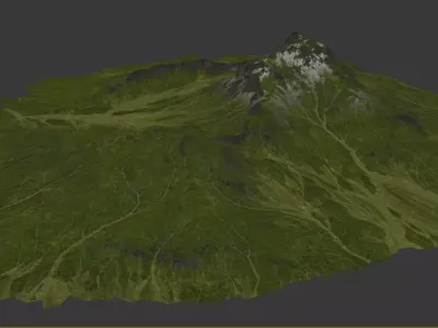 Landscape3 3d model Free 3D model
