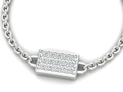 Rectangle Pendant 3D print model