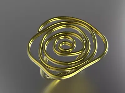 jewelry ring 316 3D print model