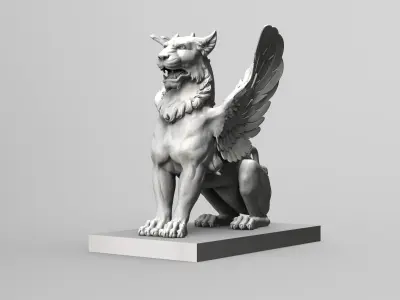 Griffin for 3d print 3D print model