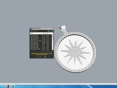 bethlehem star pendant Free 3D print model