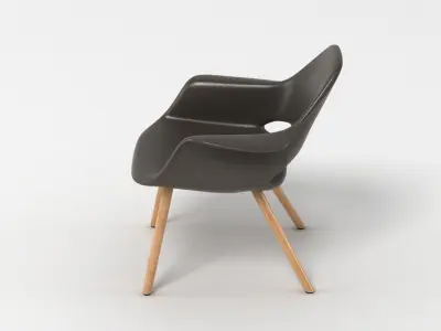 Eero S Organic Chair 3D model