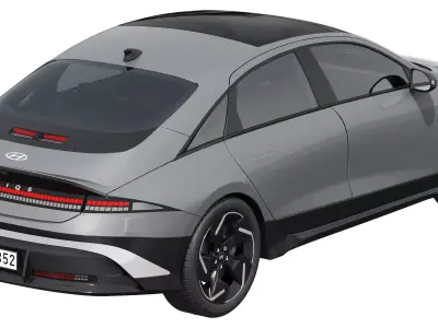 Hyundai IONIQ 6 2025 3D model