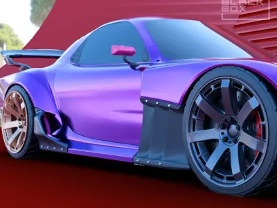 ROMA Wheel Set front and rear for diecast 3D print model