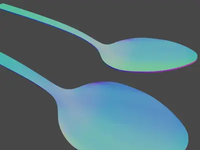  spoon 1b Free 3D model