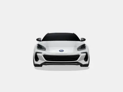 Subaru BRZ 2023 Low-poly 3D model