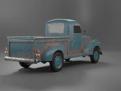 Old custom pickup Code 247  3D model