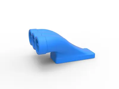 Air intake 8 Scale 1 to 25 3D print model