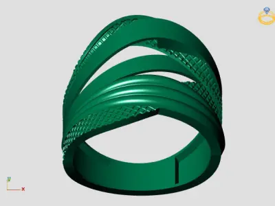 Women Plain Ring STL Models Womens Ring 3dmodels 3D print model 3D print model 10