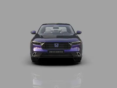 Honda Accord 2023 HQ interior 3D model