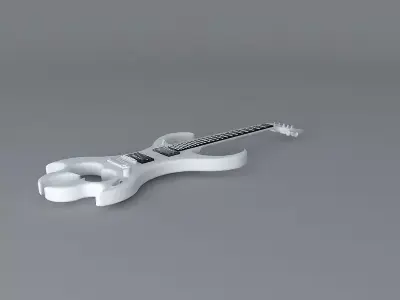 Phantom guitar Free 3D model
