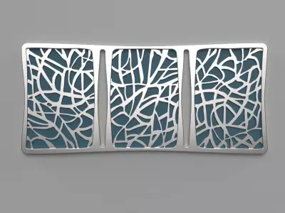 WALL DECORATION FRAME 3D print model