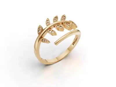 ring woman  3D print model 146