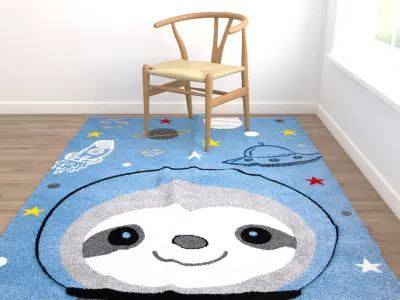 Rugs No 552 Low-poly 3D model