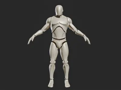 UE4 Mannequin 3D Printable Model 3D print model